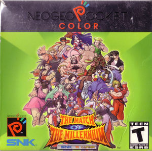 Cover for SNK vs. Capcom: The Match of the Millennium.