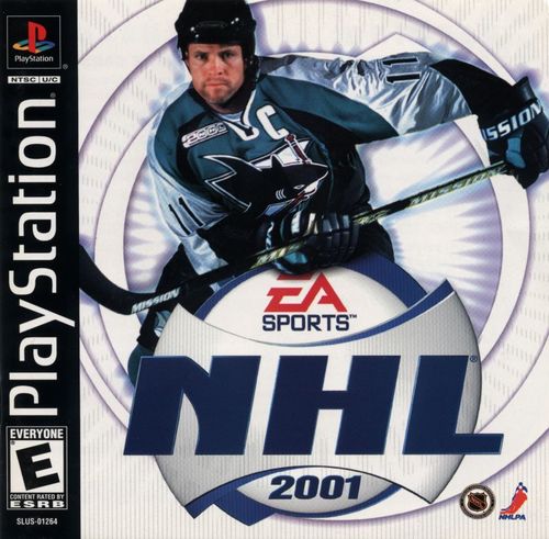 Cover for NHL 2001.