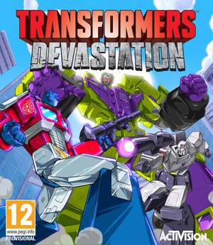 Cover for Transformers: Devastation.