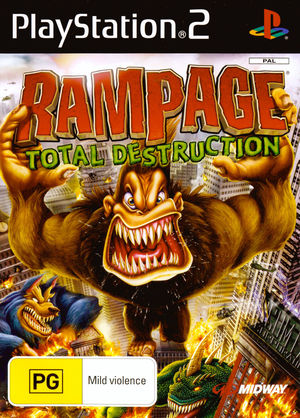 Cover for Rampage: Total Destruction.
