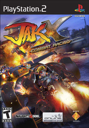 Cover for Jak X: Combat Racing.