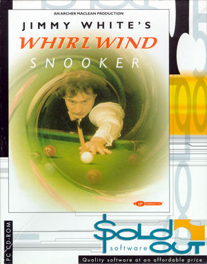 Cover for Jimmy White's 'Whirlwind' Snooker.