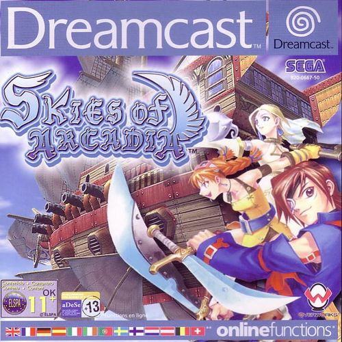 Cover for Skies of Arcadia.