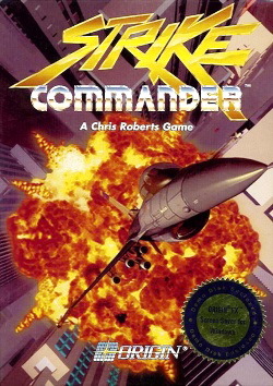 Cover for Strike Commander.