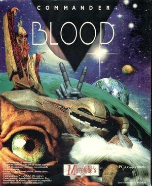 Cover for Commander Blood.