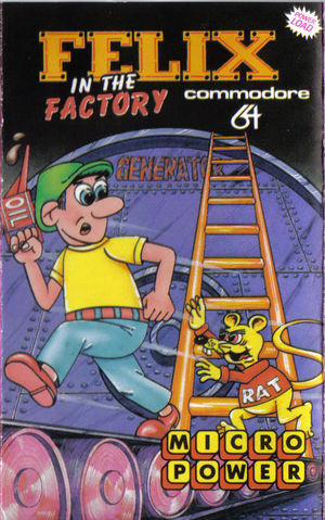 Cover for Felix in the Factory.