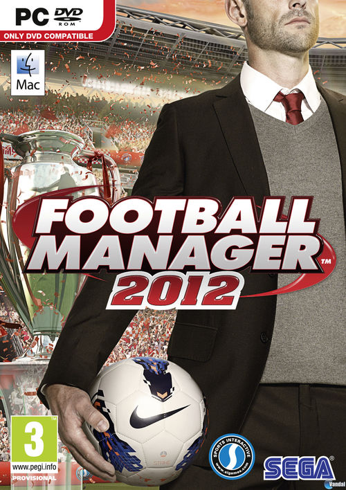 Cover for Football Manager 2012.