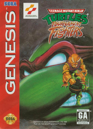 Cover for Teenage Mutant Ninja Turtles: Tournament Fighters.
