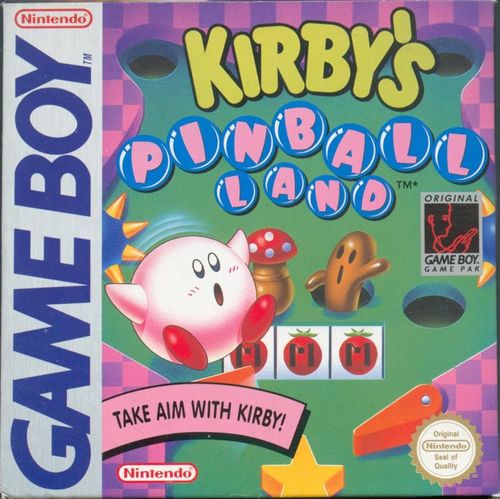 Cover for Kirby's Pinball Land.