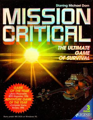 Cover for Mission Critical.