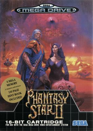 Cover for Phantasy Star II.