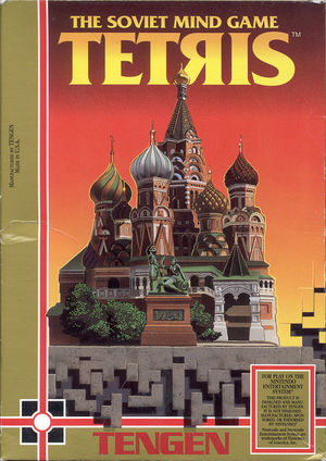 Cover for Tetris.