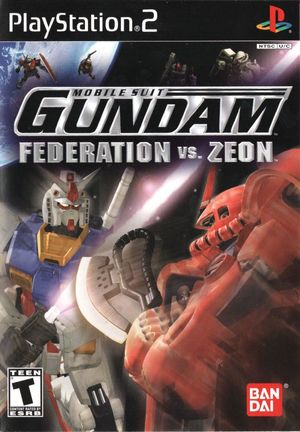 Cover for Mobile Suit Gundam: Federation vs. Zeon.