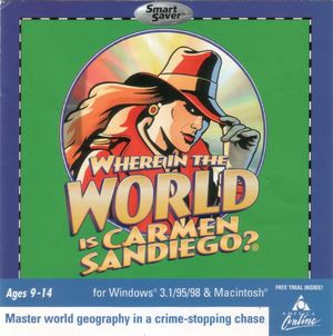 Cover for Where in the World Is Carmen Sandiego?.