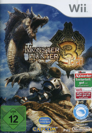 Cover for Monster Hunter Tri.