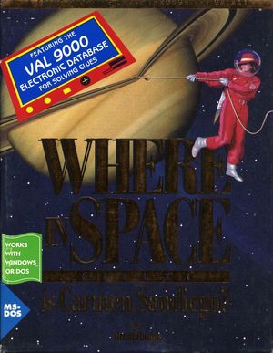 Cover for Where in Space Is Carmen Sandiego?.