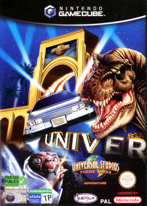 Cover for Universal Studios Theme Parks Adventure.