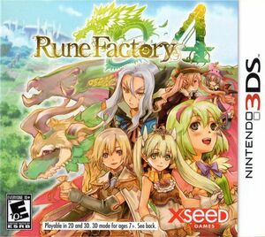 Cover for Rune Factory 4.