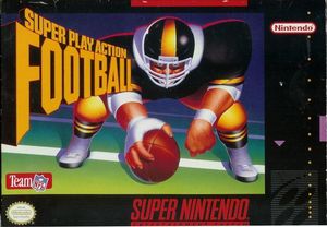 Cover for Super Play Action Football.