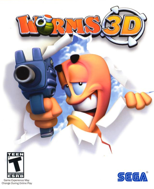 Cover for Worms 3D.
