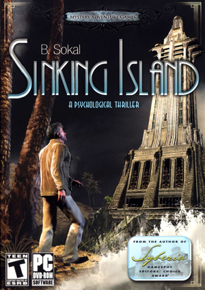 Cover for Sinking Island.