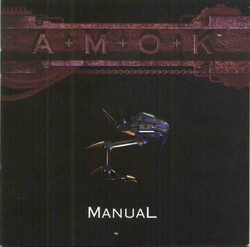 Cover for Amok.