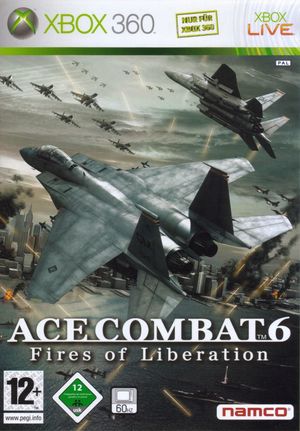 Cover for Ace Combat 6: Fires of Liberation.