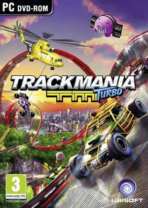 Cover for TrackMania Turbo.