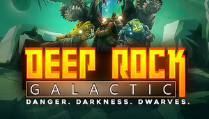 Cover for Deep Rock Galactic.
