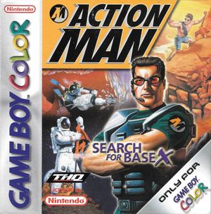 Cover for Action Man: Search for Base X.
