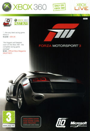Cover for Forza Motorsport 3.