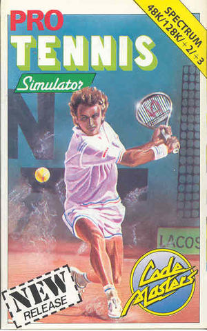 Cover for Pro Tennis Simulator.
