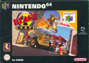 Cover for Blast Corps.