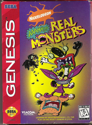 Cover for Aaahh!!! Real Monsters.