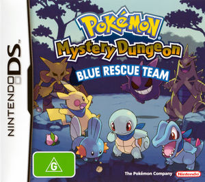 Cover for Pokémon Mystery Dungeon: Blue Rescue Team.