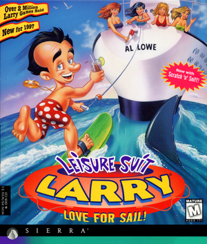 Cover for Leisure Suit Larry: Love for Sail!.