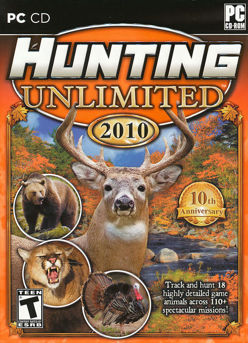 Cover for Hunting Unlimited 2010.