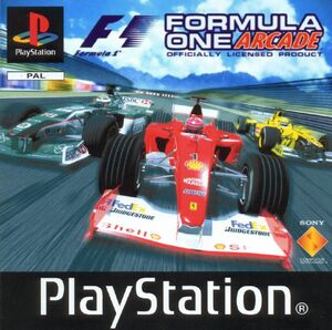 Cover for Formula One Arcade.