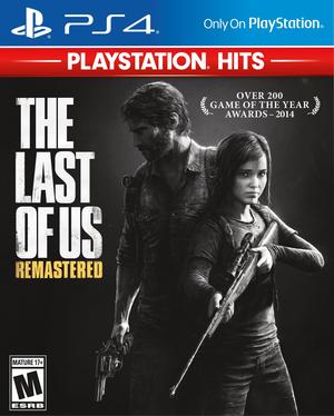 Cover for The Last of Us Remastered.
