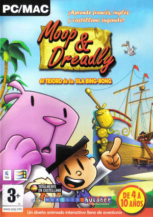 Cover for Moop and Dreadly in the Treasure on Bing Bong Island.
