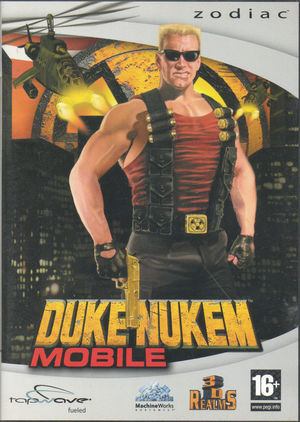 Cover for Duke Nukem Mobile.