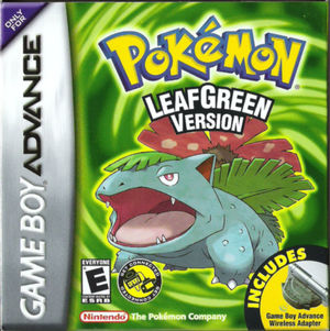 Cover for Pokémon LeafGreen.