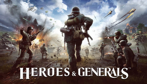 Cover for Heroes & Generals.