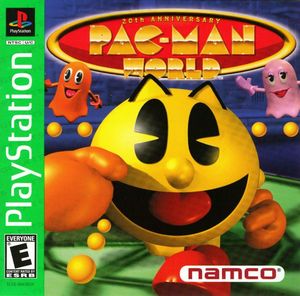 Cover for Pac-Man World.