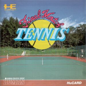 Cover for Final Match Tennis.