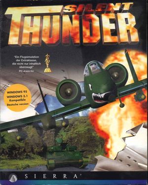 Cover for Silent Thunder: A-10 Tank Killer II.