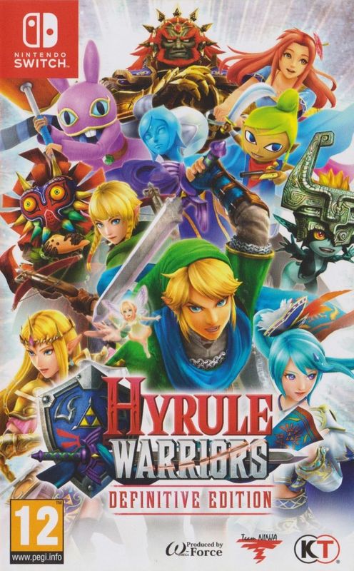 Cover for Hyrule Warriors: Definitive Edition.