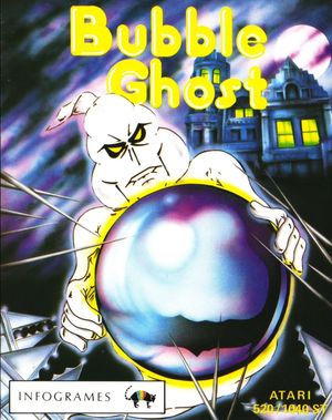 Cover for Bubble Ghost.