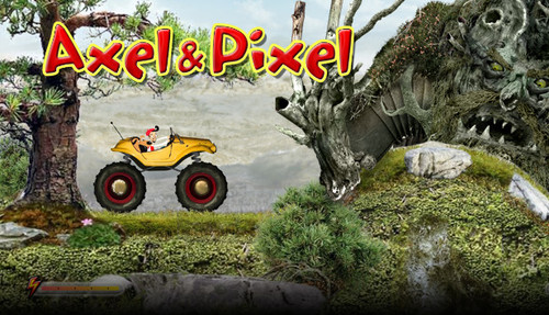 Cover for Axel & Pixel.