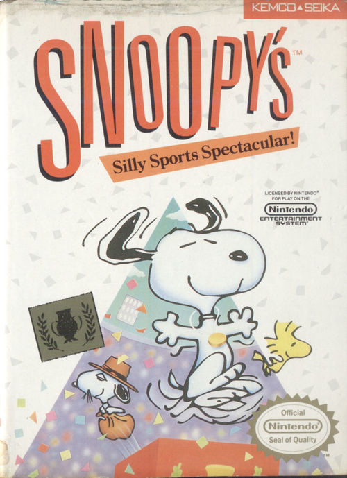 Cover for Snoopy's Silly Sports Spectacular.